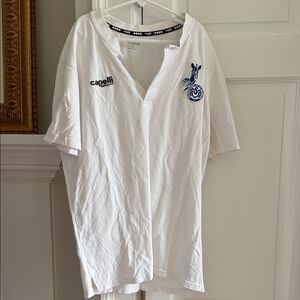 Capelli White Polo Shirt with Duisburg Crest